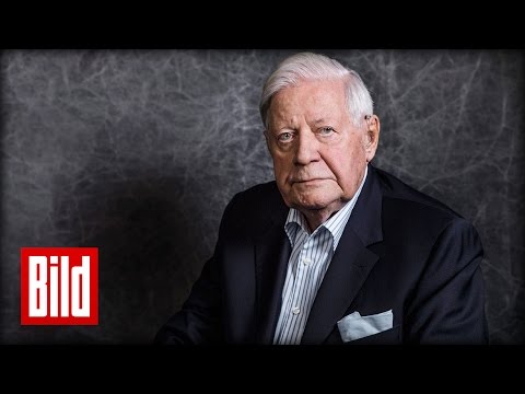 Altkanzler Helmut Schmidt im Interview (96) - „Europa wird keine großen Kriege mehr führen“