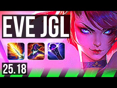 EVELYNN vs FIDDLESTICKS (JGL) | 11/4/15, 700+ games, Godlike | NA Master | 25.18
