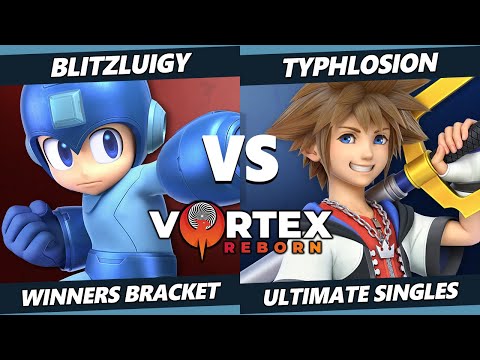 Vortex Legends 4 - BlitzLuigy (Mega Man) Vs. Typholsion (Sora, Mewtwo) SSBU Ultimate Tournament
