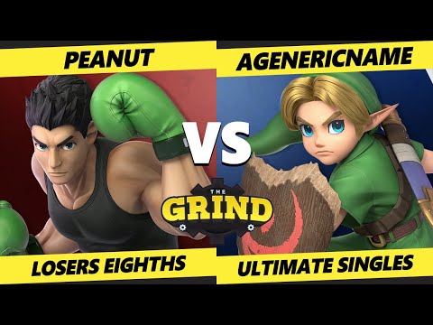 The Grind 172 Losers Top 8 - Peanut (Little Mac) Vs. AGenericName (Young Link) Smash Ultimate - SSBU