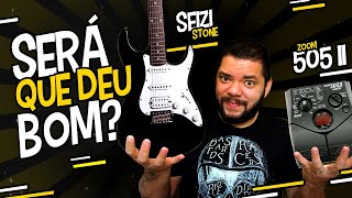 Video thumbnail for ZOOM 505 II + GUITARRA SEIZI STONE ( HORA DA VERDADE ) by Stallone Terto