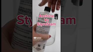🫠Styrofoam does WHAT in Acetone??🫠