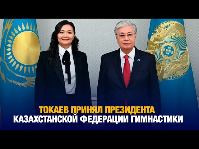 Глава государства принял президента Казахстанской федерации гимнастики