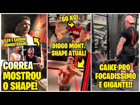 CORREA MOSTRA O SHAPE 5 MESES APÓS CIRURGIA, CARIANI E FLEX COMENTAM! CAIKE PRO E DIOGO FOCADOS!
