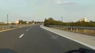 preview picture of video 'Entering Varna, Bulgaria through A2 Highway'
