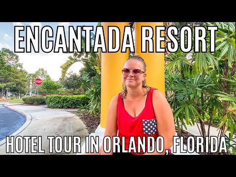 Encantada Resort TOUR of HOTEL and 2-Bedroom TOWNHOUSE in Orlando, FLORIDA