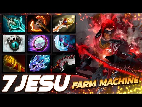 7Jesu Anti-Mage Farm Machine Boss - Dota 2 Pro Gameplay [Watch & Learn]