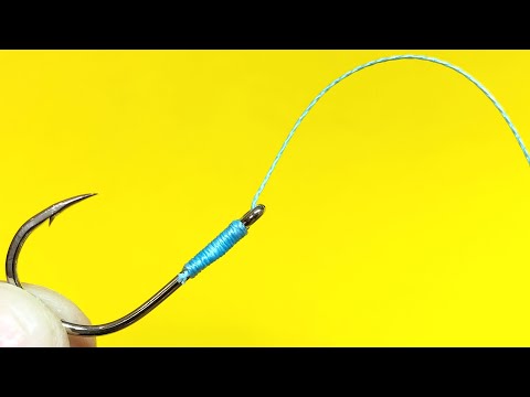 Ты должен знать этот рыболовный узел common snell. Как привязать крючок к леске