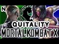 Mortal Kombat X 10 MKX Quitality Cassie Cage Vs Mileena Multiplayer
