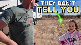 4 HUGE LIES About Arizona Desert Boondocking No One Talks About | Rv living