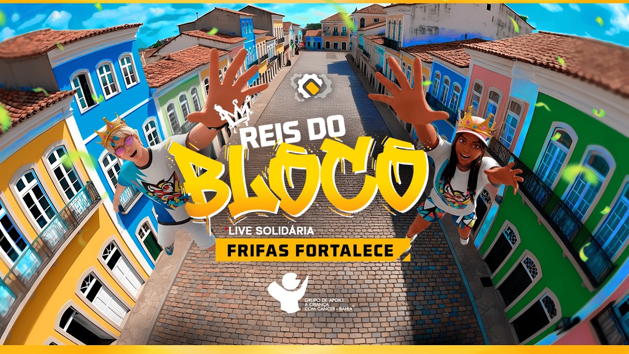 FRIFAS FORTALECE - LIVE SOLIDÁRIA COM OS REIS DO BLOCO NA OFICINA DO FREE FIRE