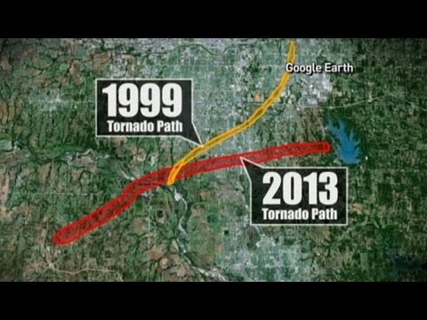 Tornado Destroys City for 2nd Time: Moore, Oklahoma Devastated by 1999 Twister