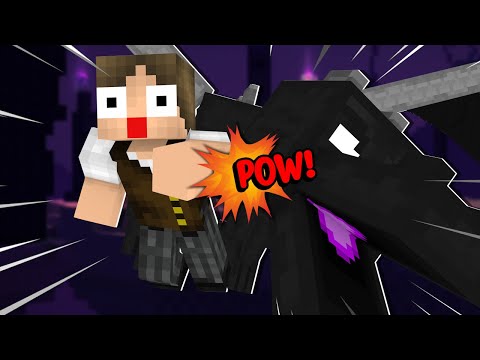 ZERANDO O MINECRAFT DERROTANDO TODOS OS MOBS COM APENAS UM SOCO!