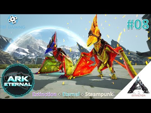 Alpha Pteranadon E08 Ark Eternal - Extinction Map - Steampunk Mod