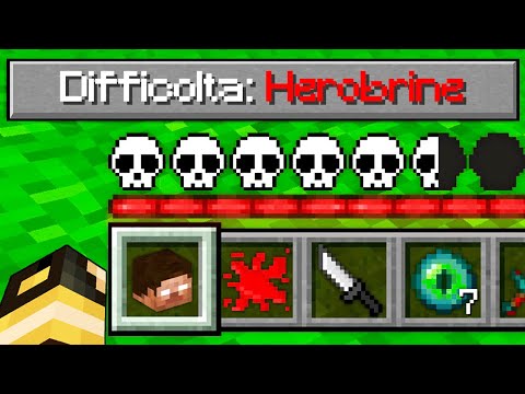 DIVENTO HEROBRINE PER UN GIORNO SU MINECRAFT!!
