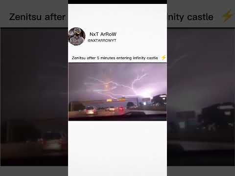 Zenitsu after 5 minutes entering infinity castle ⚡#demonslayer