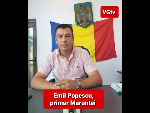 Olt.  Emil Popescu: La Mărunței se lucrează la foc continuu pentru dezvoltarea localității