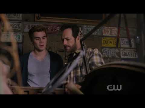 ENDING SCENE WITH ARCHIE BREAKING DOWN IN THE GARAGE 4X01