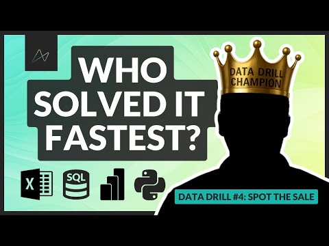 Excel vs. Power BI vs. SQL vs. Python | Spot the Sale (Data Drill #4)