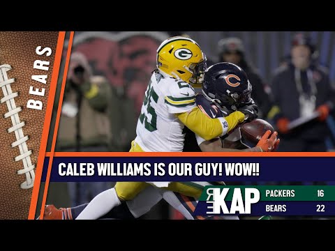 REKAP: 🏈 Chicago Bears 22-16 win over Green Bay Packers. ‘Caleb Williams is OUR guy!…WOW!!’