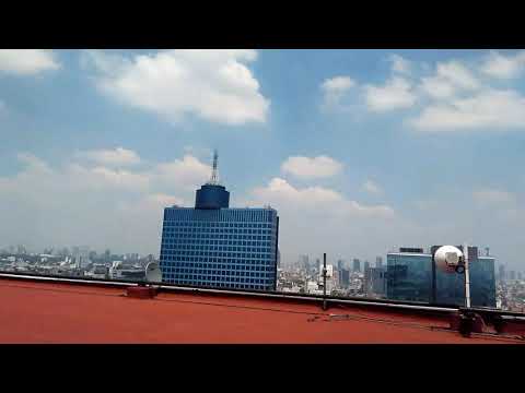 Momento del sismo en la colonia del Valle 19/09/17