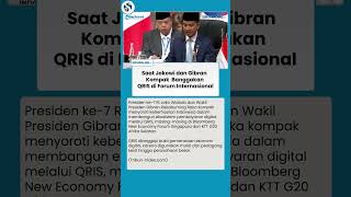 Jokowi-Gibran Pamer Keberhasilan QRIS di Panggung Internasional, Dipuji Negara Lain