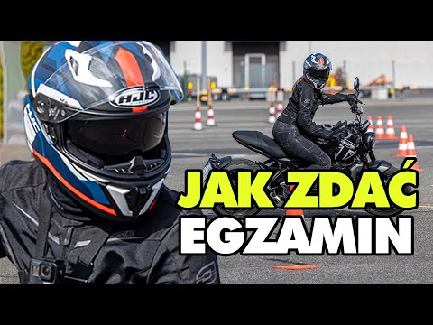 Jak wygląda EGZAMIN na prawo jazdy na MOTOCYKL? Zadania na placu