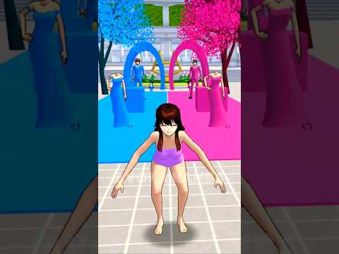 Kalian suka warna pink gak? #sakuraschoolsimulator #sakura #shorts