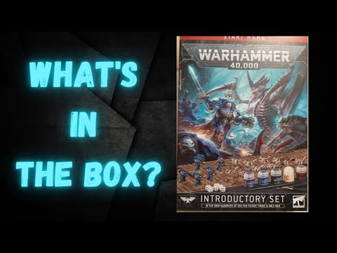 WARHAMMER 40K INTRODUCTORY SET UNBOXING AND REVIEW