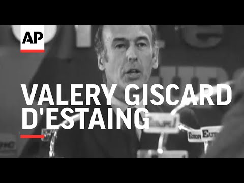 Valery Giscard d'Estaing - 1974 | Movietone Moment | 19 May 2023