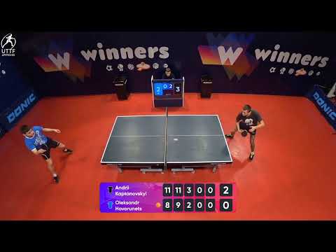 WINners League 01.02.2022 Kaptanovskyi A. - Hovorunets O. 21:00
