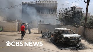 Fires set in West Bank, allegedly in retaliation for Hamas attack that killed 4 Israelis