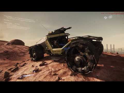 Star Citizen PU 3.3.6 - Driving in the Cyclone TR on Hurston