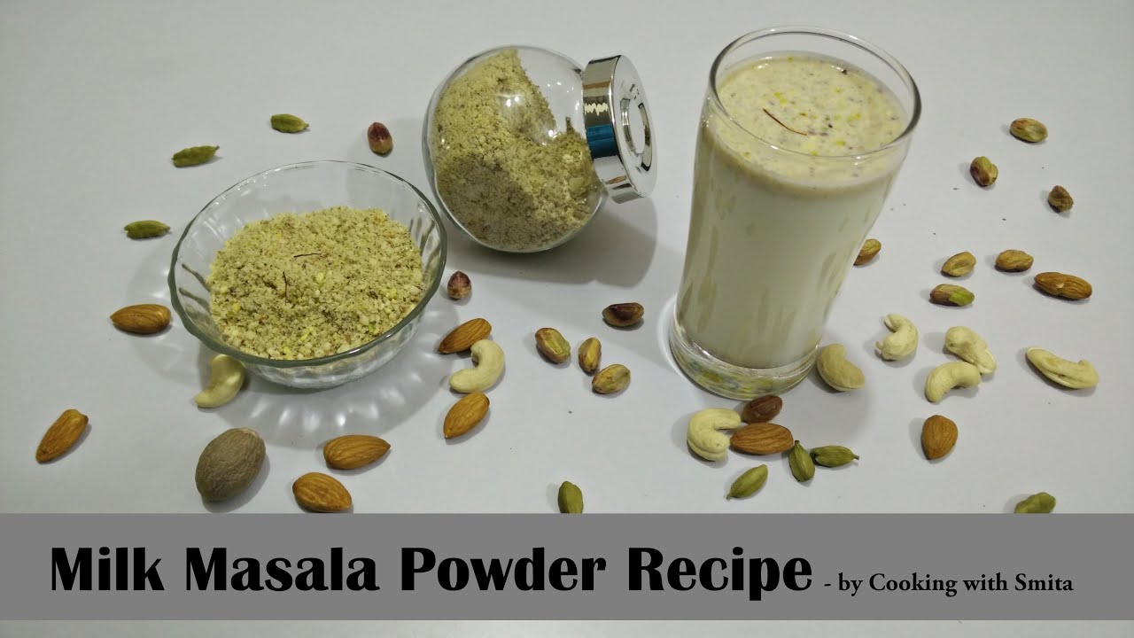 Milk Masala Powder Recipe in Hindi by Cooking with Smita - Masala Milk Powder