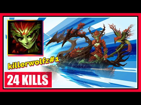 HoN Emerald Warden Pro Gameplay | killerwolfz#1 | Diamond