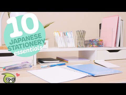 10 Japanese Stationery Essentials EVERYONE Should Own ✏️ ?