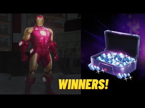 Crystal Coupons WINNERS! - Get ready for T4 lul - Marvel Future Fight