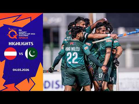 FIH Hockey Men's World Cup Qualifier Ismailia, Egypt - Match 9: Austria vs Pakistan