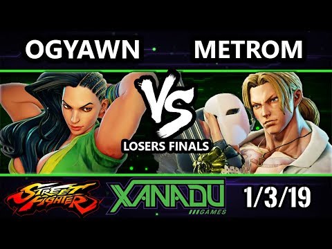 F@X 283 SFV - ogyawn (Necalli, Laura) Vs. MetroM (Vega) - Street Fighter V Losers Finals