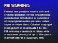 FBI Warning VHS