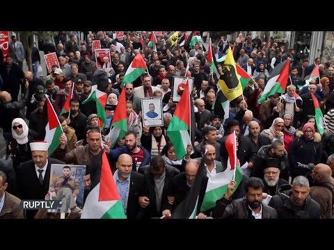 فلسطين تحيي يوم الأسير وسط مظاهرات حاشدة
