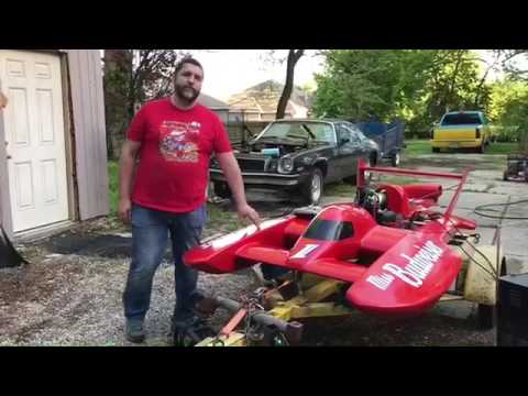 Worlds largest? Radio controlled unlimited hydroplane boat rc r/c