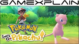 Pokémon Let's Go Pikachu & Eevee - NEW E3 Details (Mew, Candy Jar, & Go Park!)