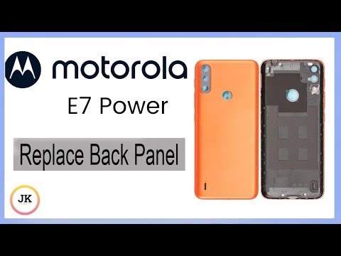 Moto E7 Power Back Cover Replacement at Home | No Tools? No Problem! 🔧