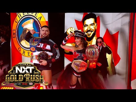 Ethan Page & Chelsea Green Entrance: WWE NXT Gold Rush, November 18, 2025
