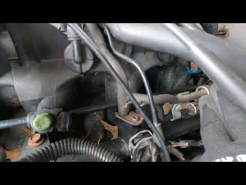 Chevy Silverado 1500 Fuel rail Delivery and Return lines location 5.3 2wd ext cab