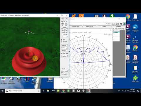 Modeling a Ground Plane Antenna with 4NEC2 Part 2