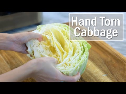 , title : 'The Most Famous Cabbage Recipe in China (Hand-Torn Cabbage)!'
