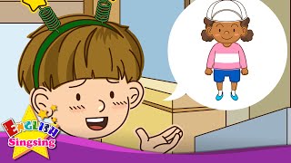 [Look like] What does she look like? (At the amusement park) - Easy English Dialogue - for Kids