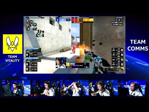 Vitality team VOICE COMMS vs OG | IEM RIO MAJOR 2022 | CSGO